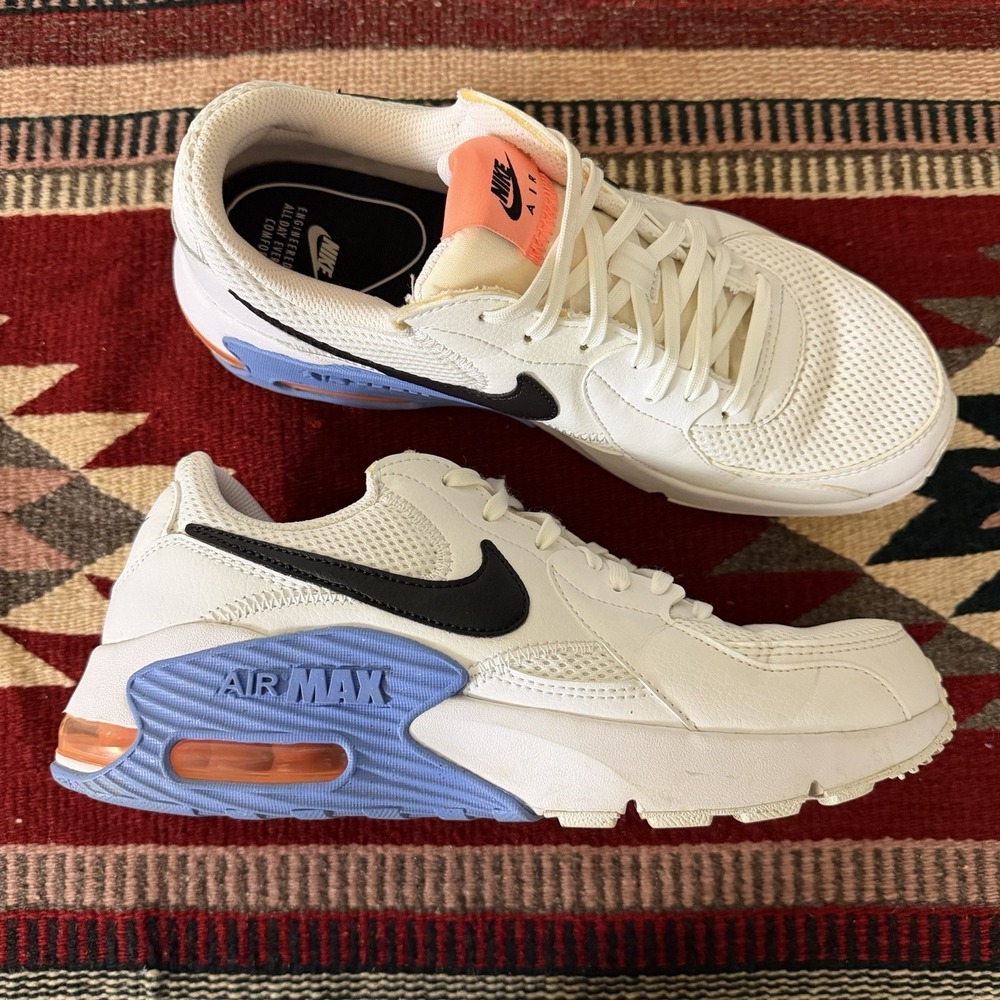 Nike Air Max Excee Sneakers Women's Sz 9.5 DH1086-100 White Running Casual